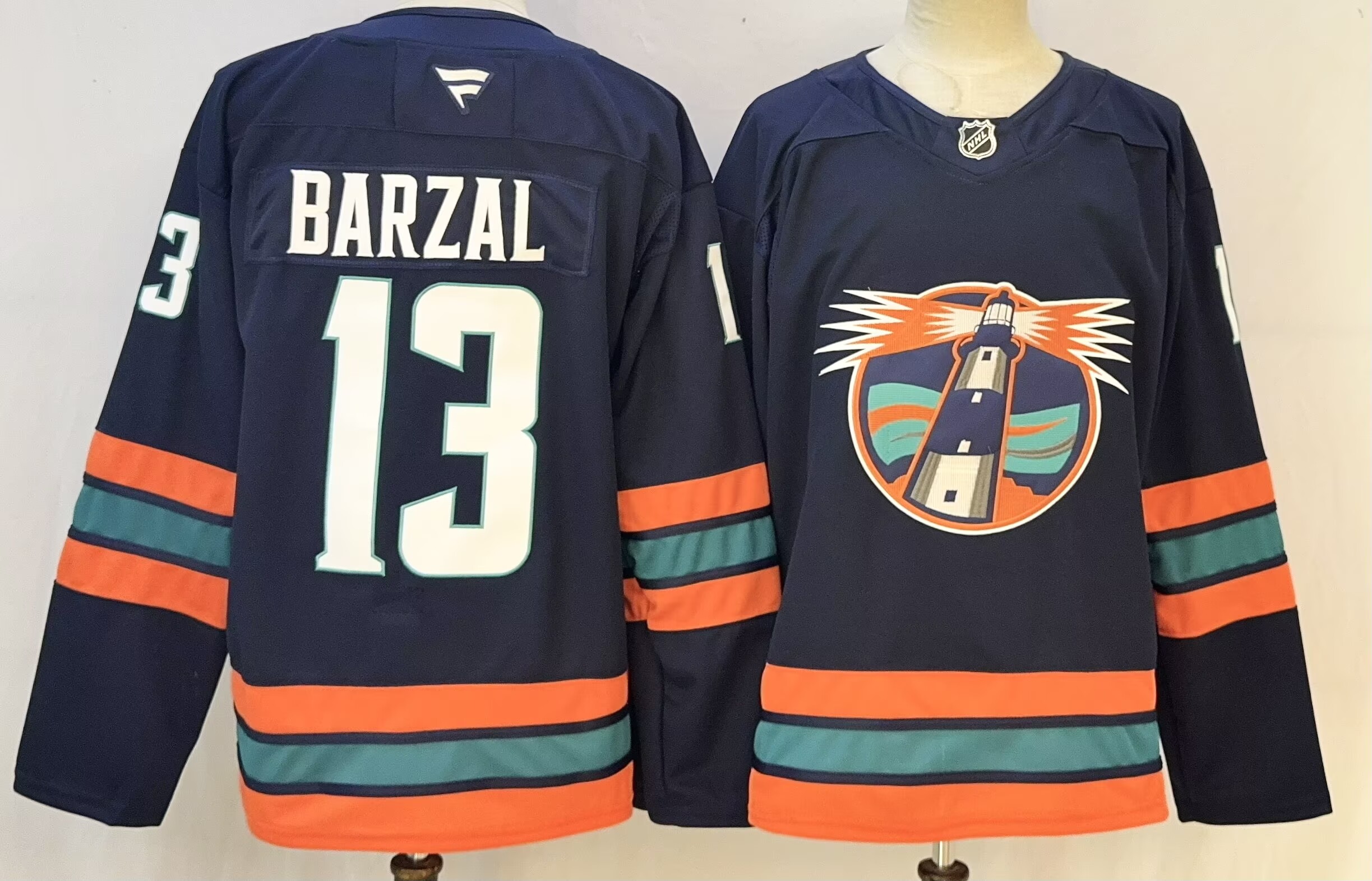 Men New York Islanders #13 Barzal  blue 2026 NHL jersey 101901